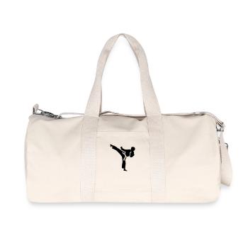 Karate - Recycled Canvas Sports Bag by Stanley/Stella - natural - Front
