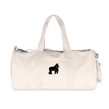 gorilla_001 - Sac de sport en toile recyclée Stanley/Stella - blanc naturel - Devant