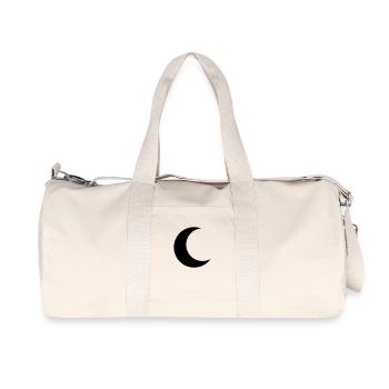 Croisant de lune - Sac de sport en toile recyclée Stanley/Stella - blanc naturel - Devant