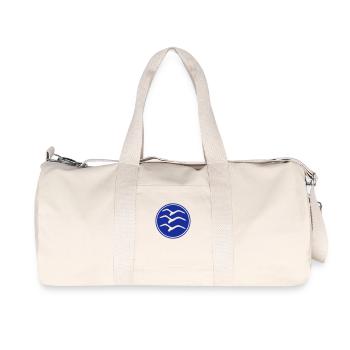 segelflug symbol - Recycled Canvas Sports Bag by Stanley/Stella - natural - Front