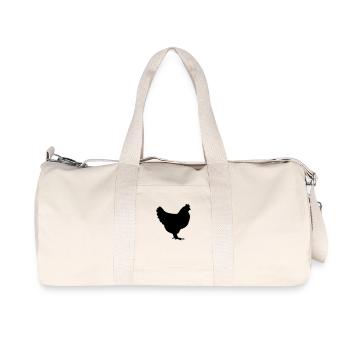 chicken - Recycled Canvas Sports Bag by Stanley/Stella - natural - Front