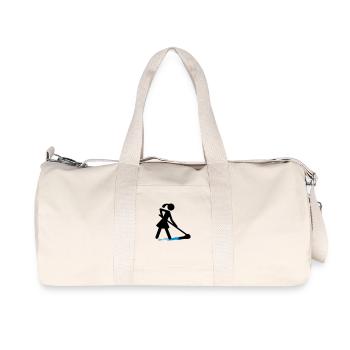 Charwoman - Recycled Canvas Sports Bag by Stanley/Stella - natural - Front
