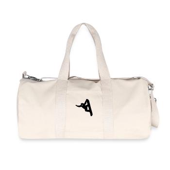 Snowboard - Sac de sport en toile recyclée Stanley/Stella - blanc naturel - Devant