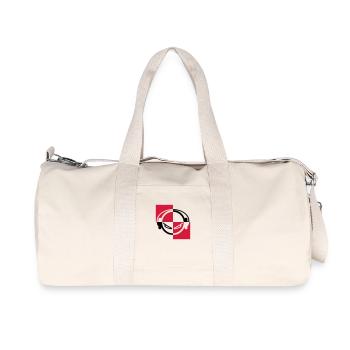 DJ - Recycled Canvas Sports Bag by Stanley/Stella - natural - Front