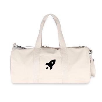 Rakete - Recycelte Canvas-Sporttasche von Stanley/Stella - Naturweiß - Vorne