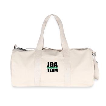 JGA Eskalation Junggesellen-Abschied Fun - Recycelte Canvas-Sporttasche von Stanley/Stella - Naturweiß - Vorne