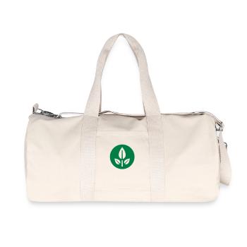 EVE Flower Plant Symbol - Recycled Canvas Sports Bag by Stanley/Stella - natural - Front