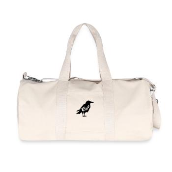 crow - Recycled Canvas Sports Bag by Stanley/Stella - natural - Front
