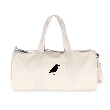 crow - Recycled Canvas Sports Bag by Stanley/Stella - natural - Front