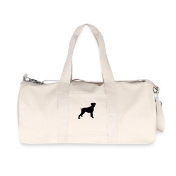 süsser hund - Recycelte Canvas-Sporttasche von Stanley/Stella - Naturweiß - Vorne