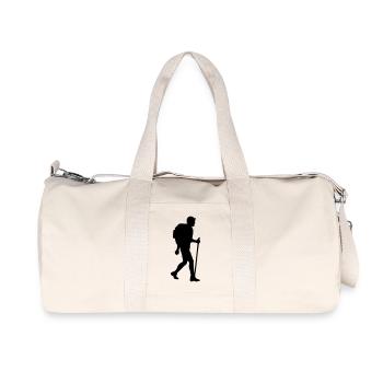 Wandern - Recycelte Canvas-Sporttasche von Stanley/Stella - Naturweiß - Vorne