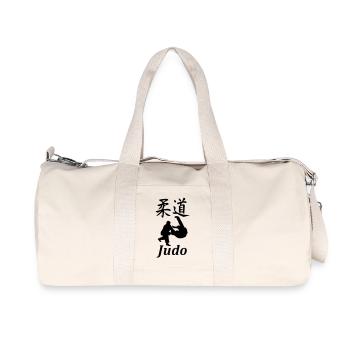 Sport Judo - Recycled Canvas Sports Bag by Stanley/Stella - natural - Front