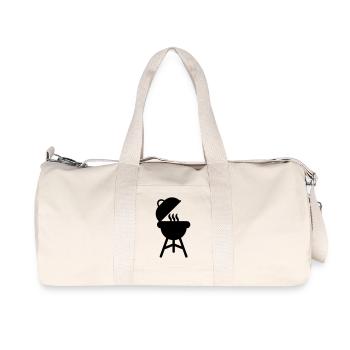 BBQ Grill Smoker - Recycelte Canvas-Sporttasche von Stanley/Stella - Naturweiß - Vorne