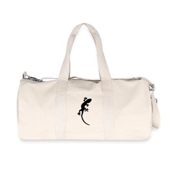 Eidechse - Recycelte Canvas-Sporttasche von Stanley/Stella - Naturweiß - Vorne