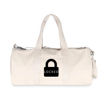 locked - Recycled Canvas Sports Bag by Stanley/Stella - natural - Front
