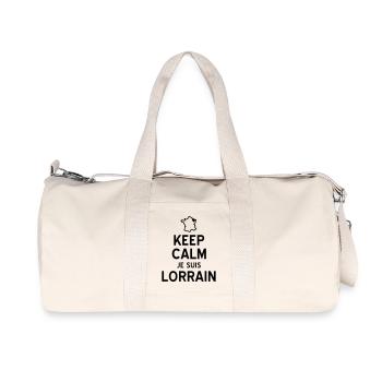 lorrain - Sac de sport en toile recyclée Stanley/Stella - blanc naturel - Devant