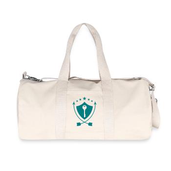 Locksmith Key Schlosser Serrurier Clé Serrure - Recycled Canvas Sports Bag by Stanley/Stella - natural - Front