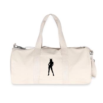 Femme comme un diable - Sac de sport en toile recyclée Stanley/Stella - blanc naturel - Devant