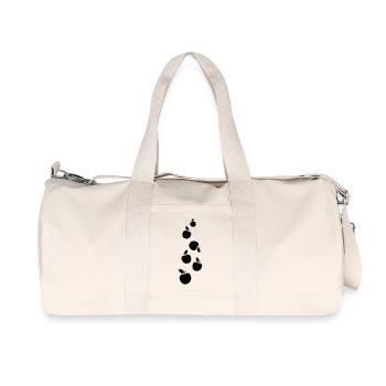 apples_gv1 - Recycelte Canvas-Sporttasche von Stanley/Stella - Naturweiß - Vorne