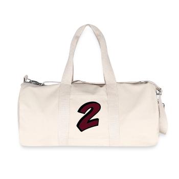 2 - Recycled Canvas Sports Bag by Stanley/Stella - natural - Front