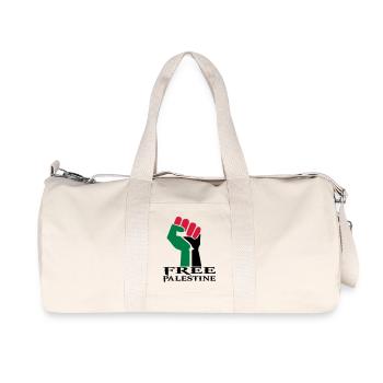 dessin palestinen symbole drapeau palestine - Sac de sport en toile recyclée Stanley/Stella - blanc naturel - Devant