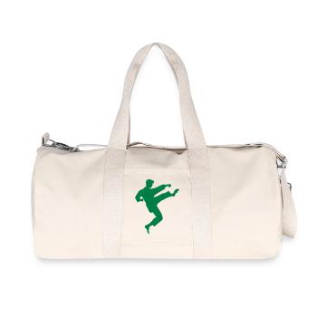 karate - Recycled Canvas Sports Bag by Stanley/Stella - natural - Front