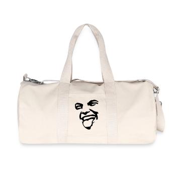 Face - Recycled Canvas Sports Bag by Stanley/Stella - natural - Front