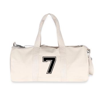 sieben - Recycled Canvas Sports Bag by Stanley/Stella - natural - Front