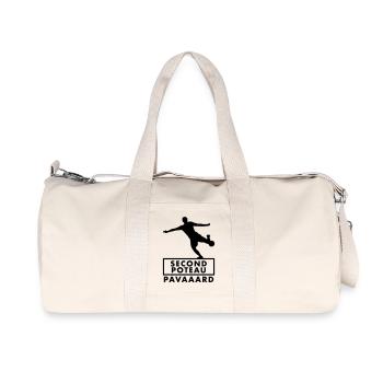 PAVAAARD ! - Sac de sport en toile recyclée Stanley/Stella - blanc naturel - Devant