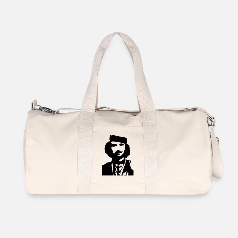 Cerciz Topulli - Recycelte Canvas-Sporttasche von Stanley/Stella - Naturweiß