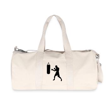 Boxing Boxer - Recycled Canvas Sports Bag by Stanley/Stella - natural - Front