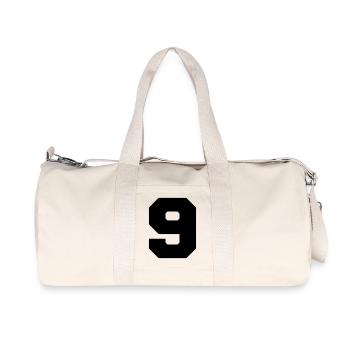 9 - Recycelte Canvas-Sporttasche von Stanley/Stella - Naturweiß - Vorne