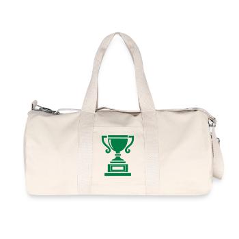 coupe - Sac de sport en toile recyclée Stanley/Stella - blanc naturel - Devant