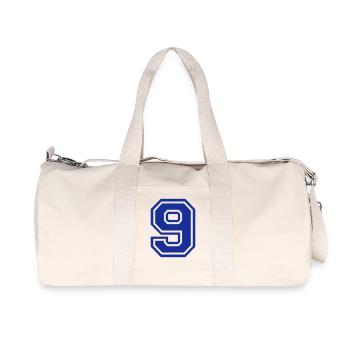 9 - Recycled Canvas Sports Bag by Stanley/Stella - natural - Front