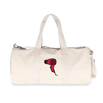 Föhn - Haartrockner - Recycelte Canvas-Sporttasche von Stanley/Stella - Naturweiß - Vorne