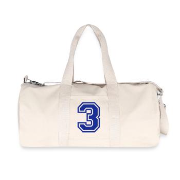 3 - Recycled Canvas Sports Bag by Stanley/Stella - natural - Front
