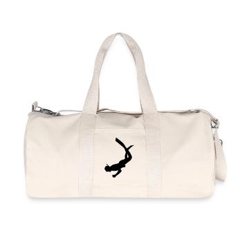 plongeur4 - Recycled Canvas Sports Bag by Stanley/Stella - natural - Front