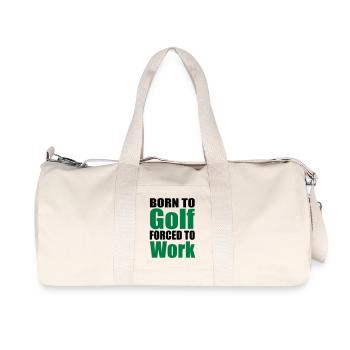 Golf - Recycelte Canvas-Sporttasche von Stanley/Stella - Naturweiß - Vorne