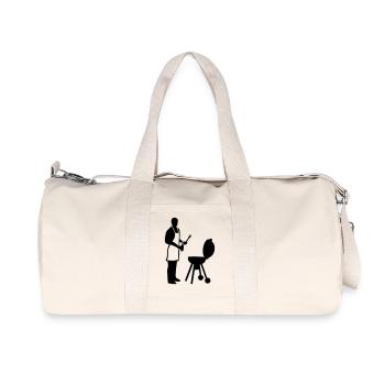 BBQ barbecue - Recycled Canvas Sports Bag by Stanley/Stella - natural - Front