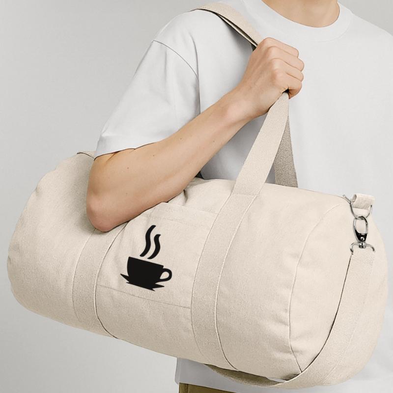 Kaffe oder Tee Recycelte Canvas-Sporttasche von Stanley/Stella