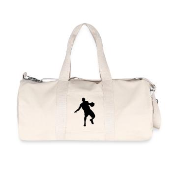 Basket-ball Basketball Basket - Sac de sport en toile recyclée Stanley/Stella - blanc naturel - Devant