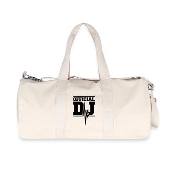 Official DJ Music Pulse - Recycelte Canvas-Sporttasche von Stanley/Stella - Naturweiß - Vorne