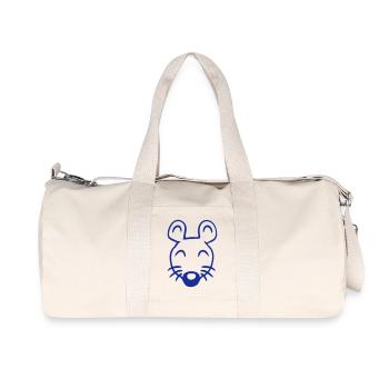 souris souris mignon petit rat rongeur amical - Sac de sport en toile recyclée Stanley/Stella - blanc naturel - Devant
