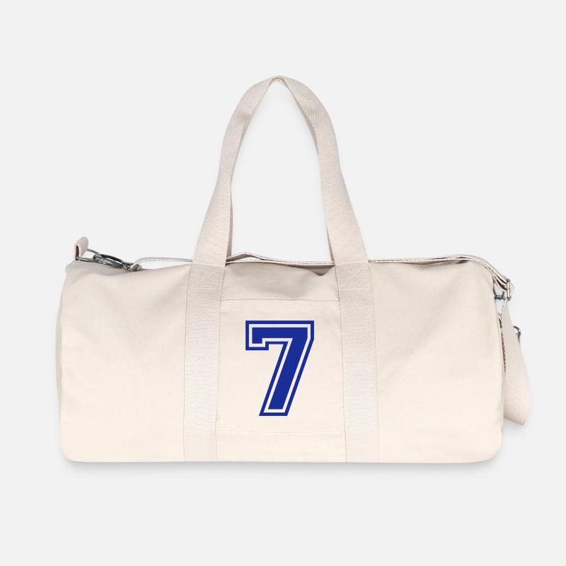 7 - Sac de sport en toile recyclée Stanley/Stella - blanc naturel