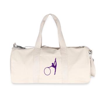 Gymnastique rythmique - Sac de sport en toile recyclée Stanley/Stella - blanc naturel - Devant