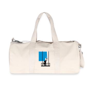 Maler mc184 - Recycelte Canvas-Sporttasche von Stanley/Stella - Naturweiß - Vorne