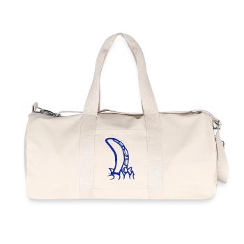 Tentacle Octopus Monster Torn Up Shirt Alien - Recycled Canvas Sports Bag by Stanley/Stella - natural - Front