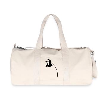 pole vault sport - Sac de sport en toile recyclée Stanley/Stella - blanc naturel - Devant