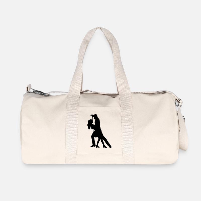 salsa - Recycelte Canvas-Sporttasche von Stanley/Stella - Naturweiß