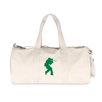 paintball sport18 - Sac de sport en toile recyclée Stanley/Stella - blanc naturel - Devant